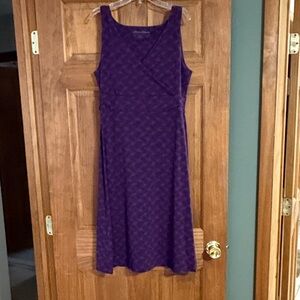 Eddie Bauer Purple Midi Dress